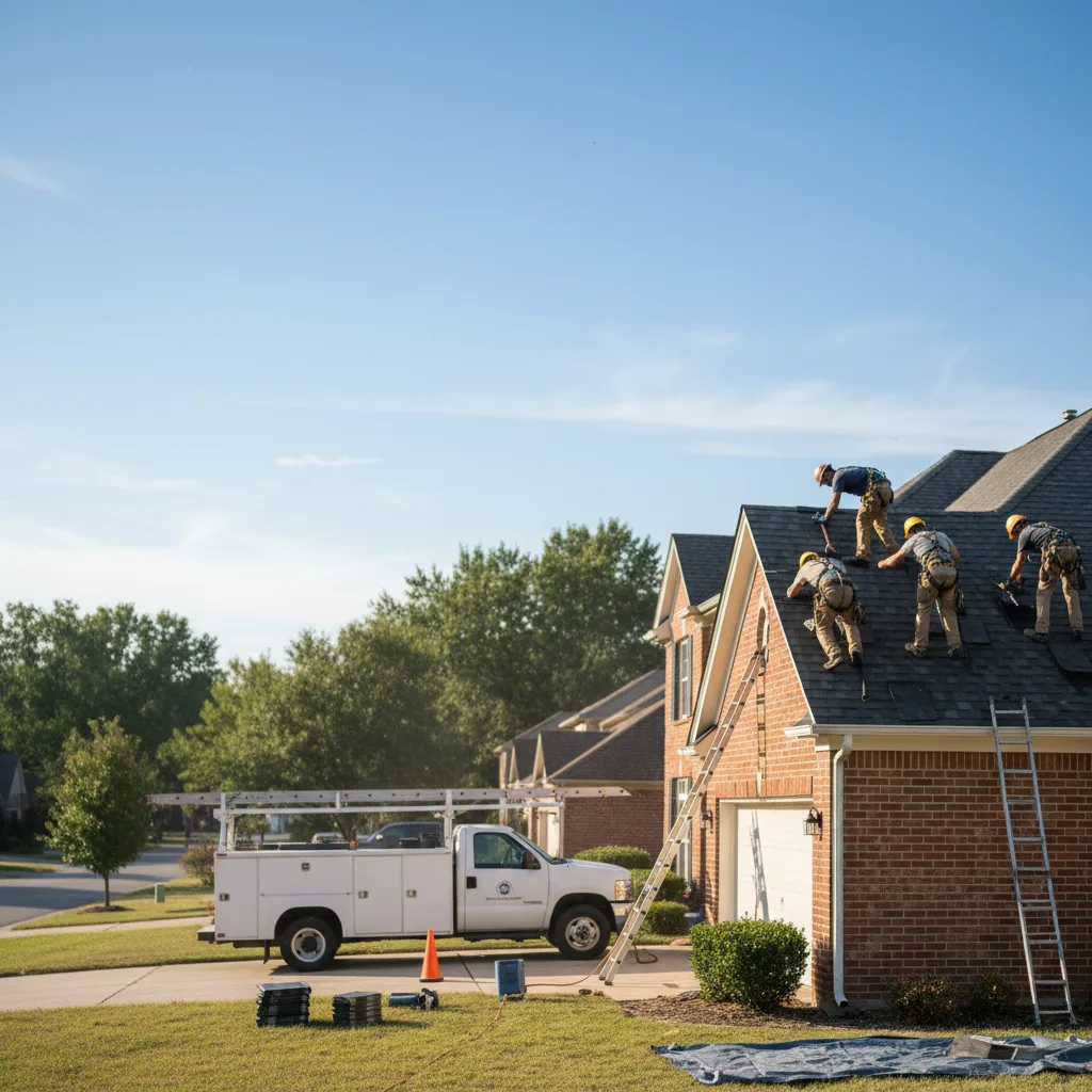 Roof Repair in Harwood
